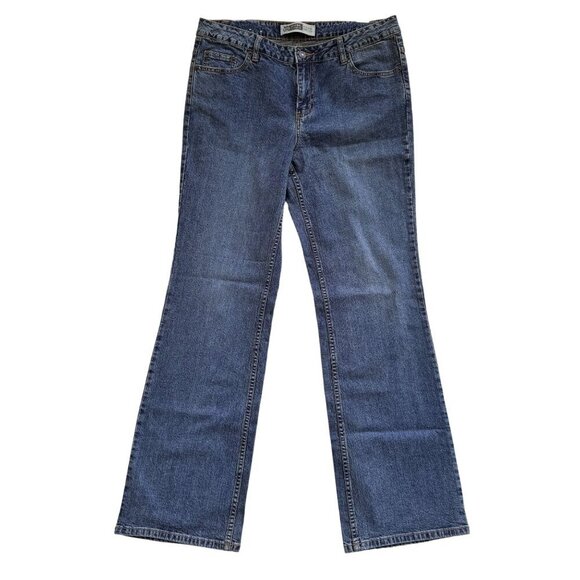 Route 66 Original Clothing Co. Jeans Womens Sz 13/14 A‎ Blue Mid-Rise Boot Cut - Picture 8 of 13